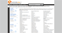 Desktop Screenshot of lawyerusa.org